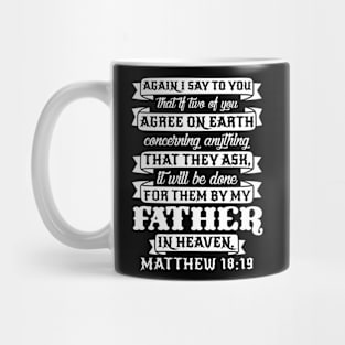 Matthew 18:19 Mug